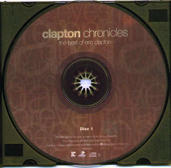 Eric Clapton Clapton Chronicles deluxe edition : CD1